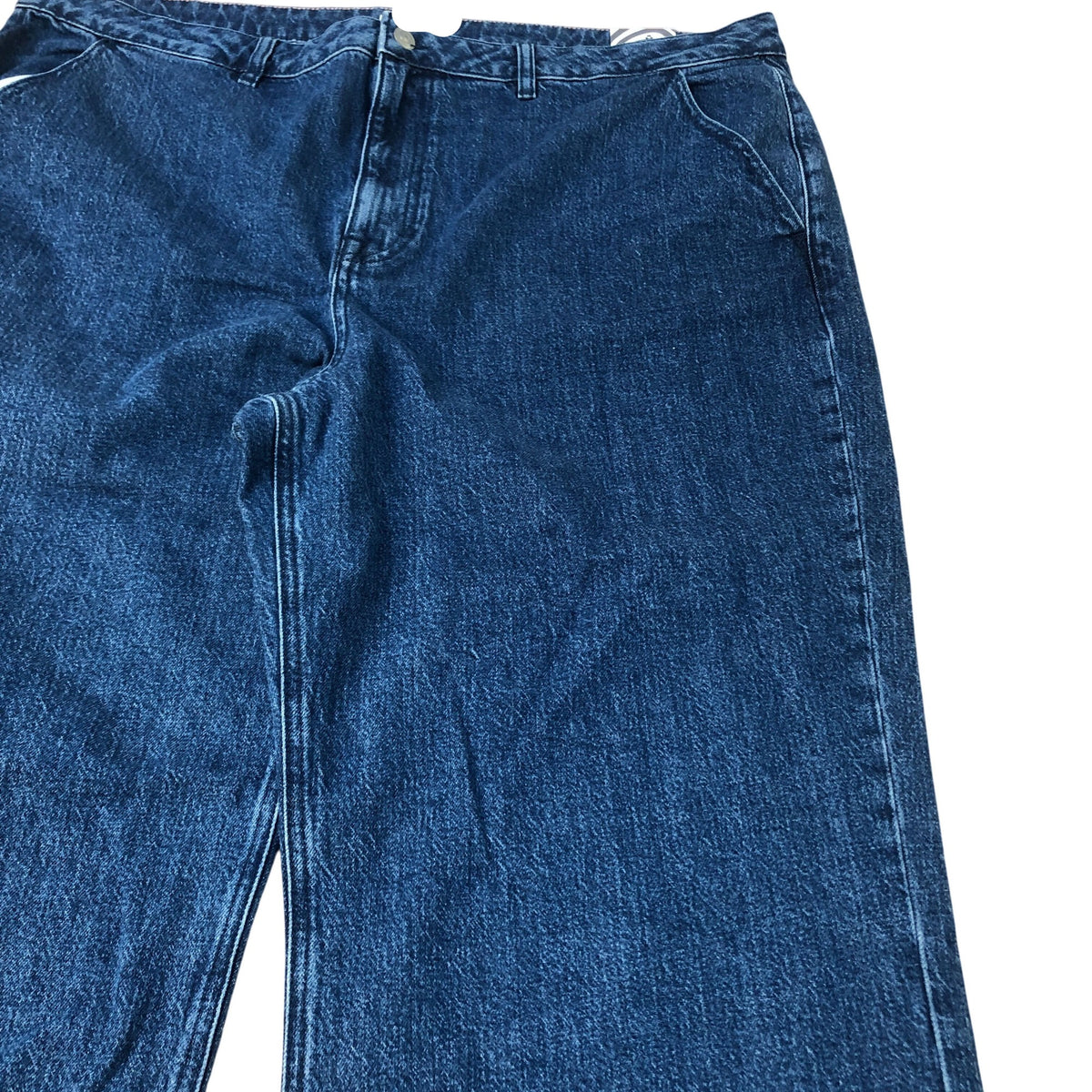 Loose Fit Denim Jeans UK22 Casual Stylish Cotton Blend