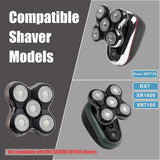 XR7000 Electric Shaver Replacement Head Easy Install Waterproof Rustproof x2