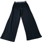 River Island Black Wide Leg Trousers Girl's Casual Fashion 9-10 Years