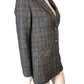 MADELEINE Checked Blazer UK10 Women's Tweed Pattern Short Jacket