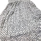Baukjen Polka Dot Dress UK12 Women's Short Sleeve Relaxed Fit Soft White
