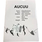 Aucuu Sling Backpack Bag Dark Blue Lightweight Unisex