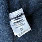 Weird Fish Navy Green Geometric Wool Blend Sweater Size M