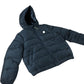 Boys Black Hooded Puffer Jacket Cold Weather 3-4 Years