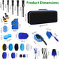 31 Piece Car Washing Tool Set Complete Cleaning Kit Blue Accessories