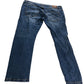 Crosshatch Men's Slim Fit Jeans Authentic Denim Blue 38W 27L