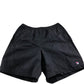 FILA x Hailey Bieber Women's Black Crinkle Shorts Lightweight XL UK16