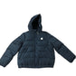Boys Black Hooded Puffer Jacket Cold Weather 3-4 Years