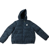 Boys Black Hooded Puffer Jacket Cold Weather 3-4 Years