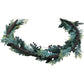 Greenery Garland Artificial Décor With Pine Cones And Berries 5FT