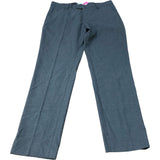 River Island Trousers UK34 Mens Grey Polyester Viscose Smart Casual