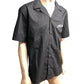 River Island Black Short Sleeve Shirt Size XL Mens Casual Material Poly Cotton