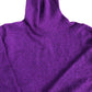 Roll Neck Sweater Size UK18 Women's Purple Knitted Acrylic Blend Jumper