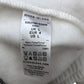 River Island Women's White Sports Shorts Size L With Drawstring and Side Detail