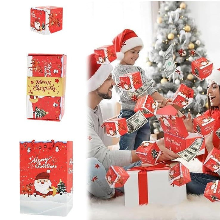 Surprise Christmas Money Pop Up Gift