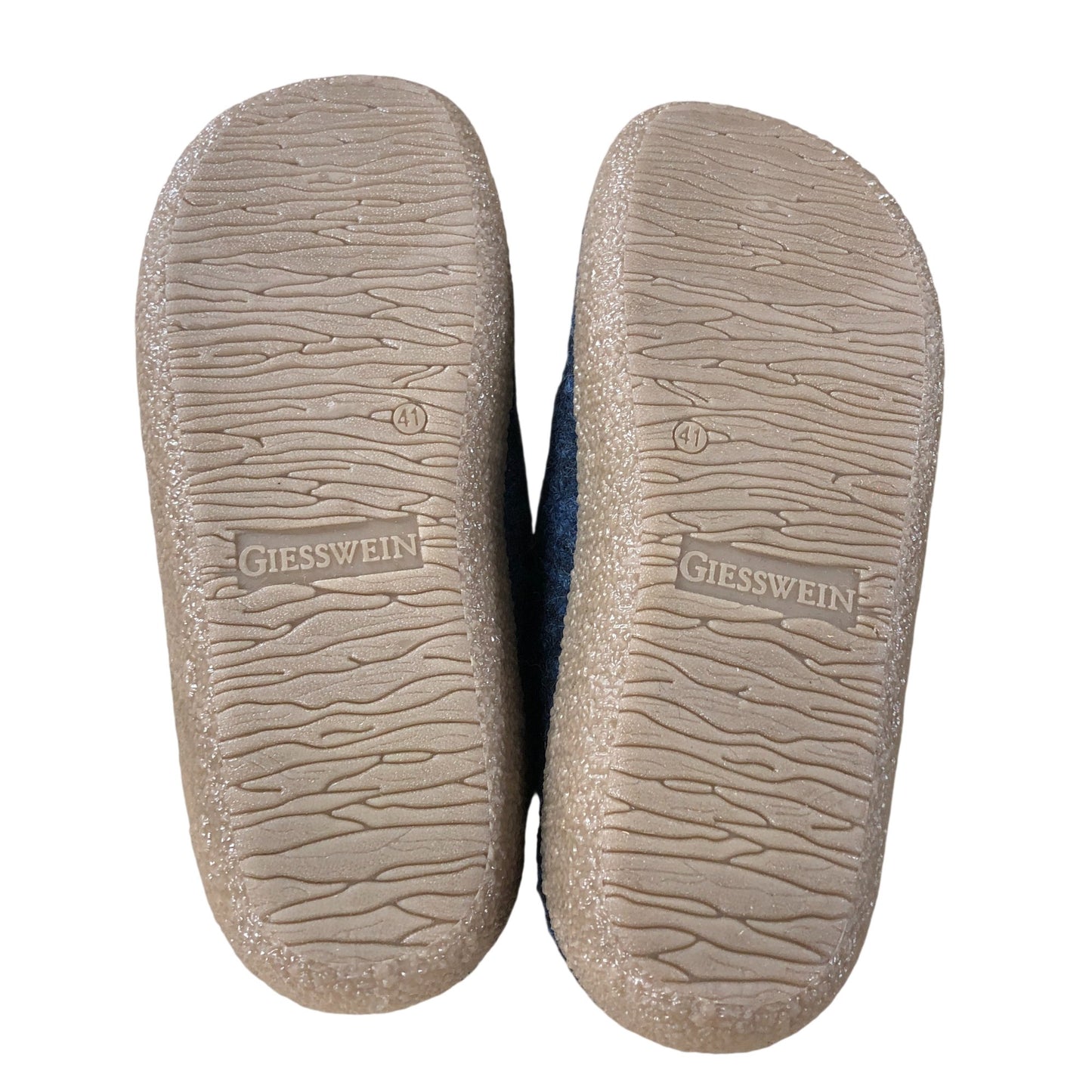 Giesswein Veitsch Slippers UK8 Women's Warm Merino Wool Slip On Ocean