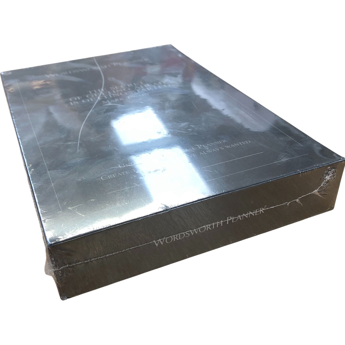 Wordsworth Planner A5 1 Year Black Goal Setting Organizer with Features Sealed