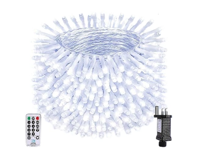 Nextronix LED String Lights Warm White Cool White Multicolor Waterproof IP44 20M
