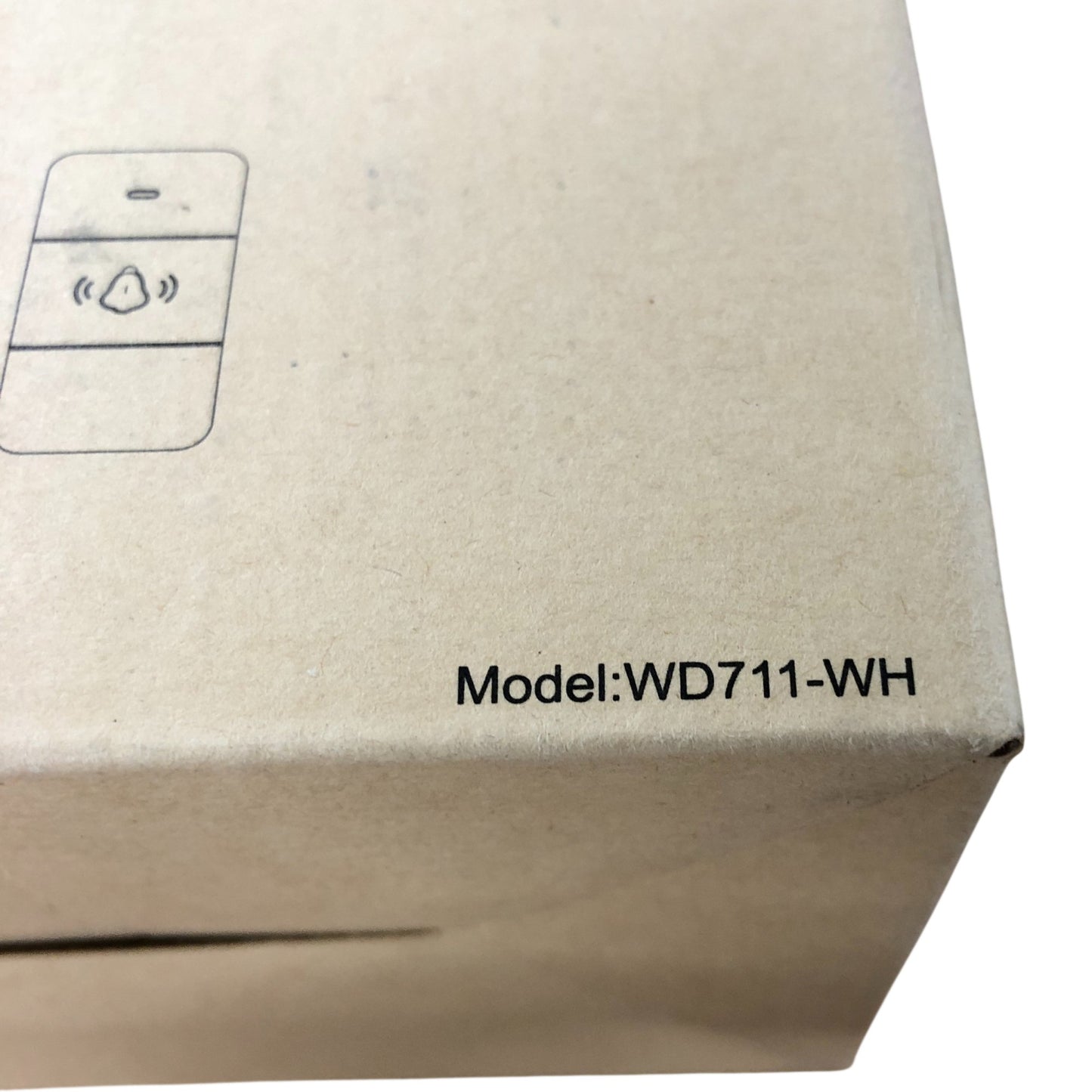 OMERIL Door Bell Model WD711-WH Wireless Door Chime Kit Home Alert System