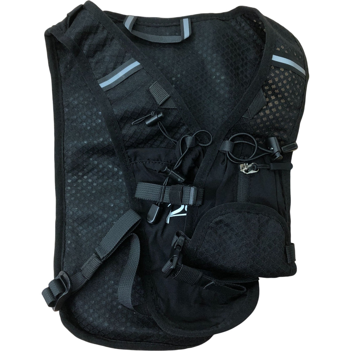 Runlight Hydration Pack Lightweight Running and Hiking Bag with Pockets Black