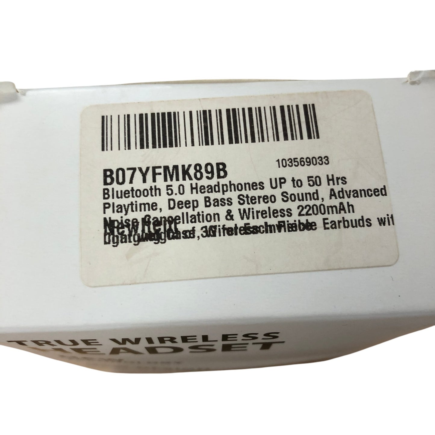 True Wireless Headset Bluetooth 5.0 Mini Design HD Stereo Sport Earbuds