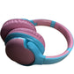 ZIHNIC WH-R1 Kids Headphones Wireless SafeAudio Volume Limited Pink