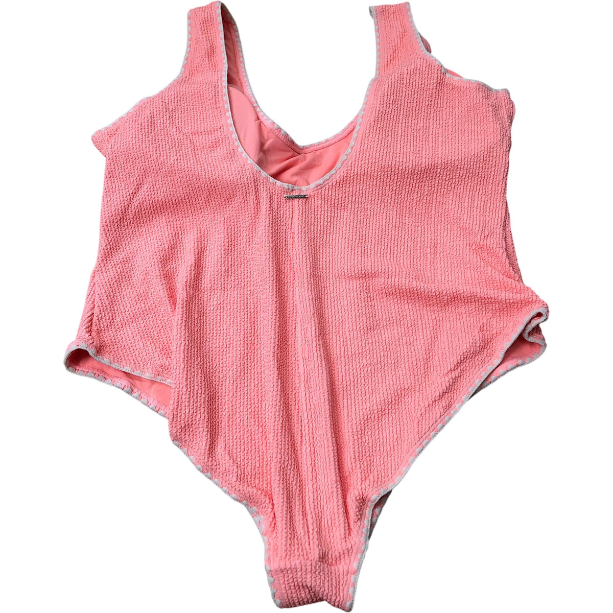 River Island Swimsuit Women's One Piece Coral Stretch Lined Beachwear UK26