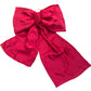 Large Satin Red Door Bow Christmas Decoration 28"