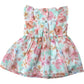 River Island Girls Floral Dress 0-3 Months Toddler Summer Outfit with Hair Band