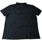 River Island Black Zip Polo Shirt Size 3XL Men's Short Sleeve Casual Wear