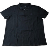 River Island Black Zip Polo Shirt Size 3XL Men's Short Sleeve Casual Wear