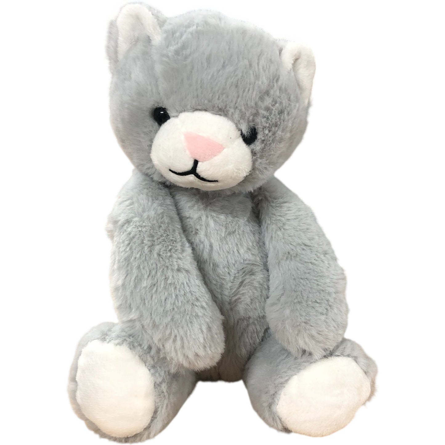 The White Company Soft Grey Cat Plush Toy Adorable Stuffed Animal