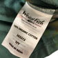 Weird Fish Mabel Organic Cotton Jacquard Top Size 12 Women's Green Long Sleeve