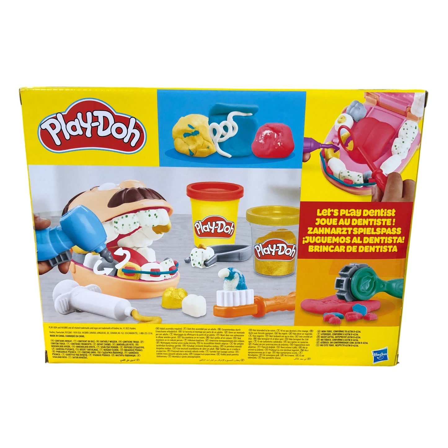Play-Doh Drill And Fill Dentist Educational Toy Fun Play Dough Set 3 Years