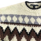River Island Sweater UK Small Women's Knit Jumper Patterned Long Sleeve