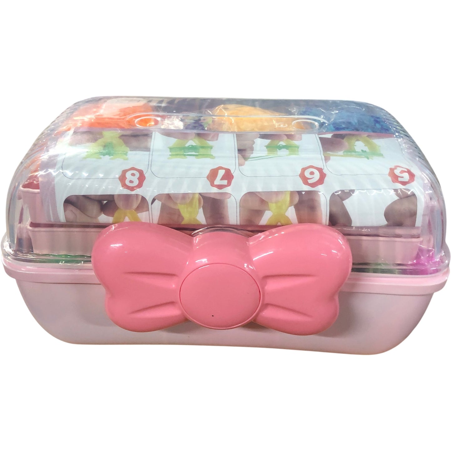 SANLEBI DIY Loom Band Kit 32 Bright Colors 15000 Pieces Craft Set For Kids