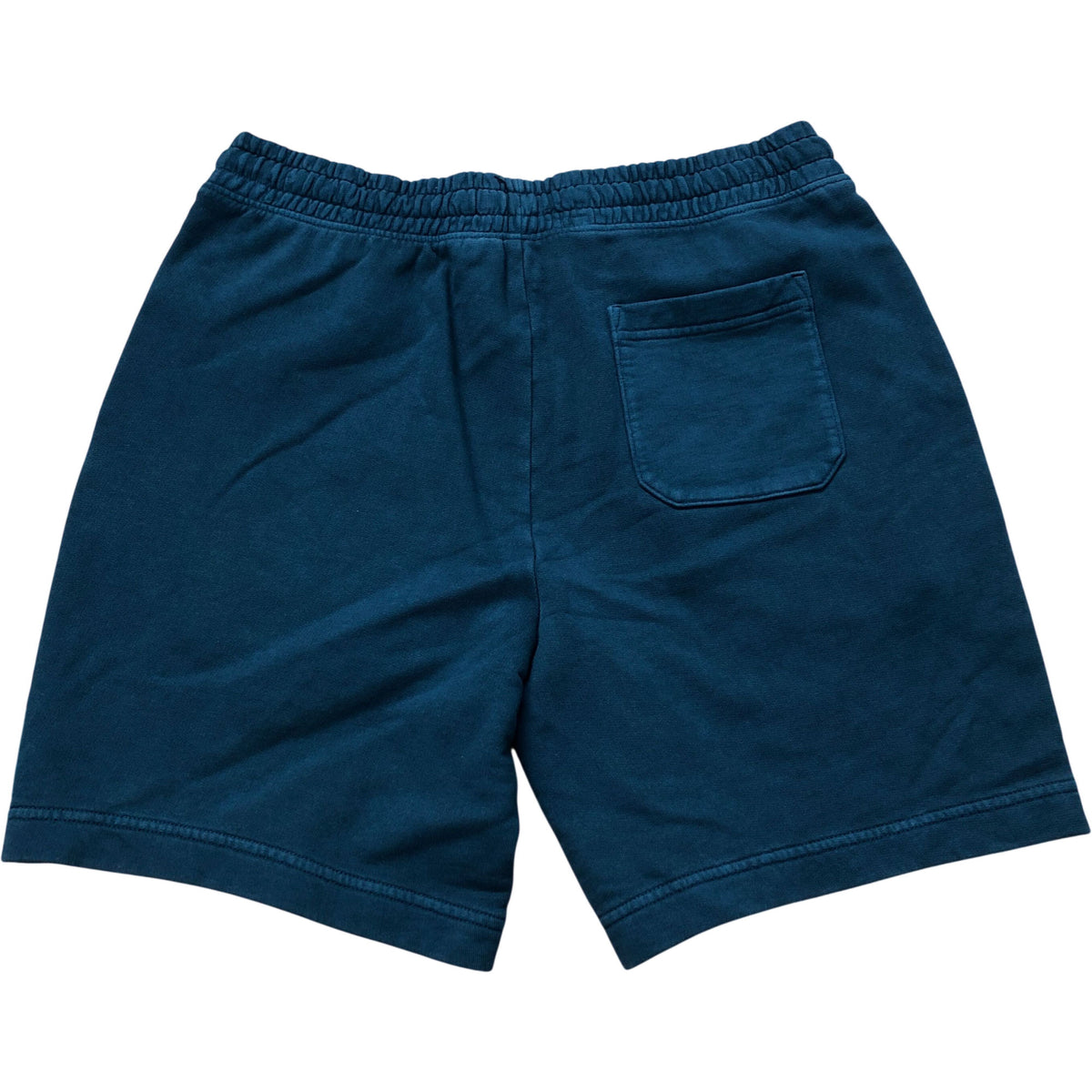 Casual Cotton Stretch Dark Green Relaxed Fit Shorts Size M
