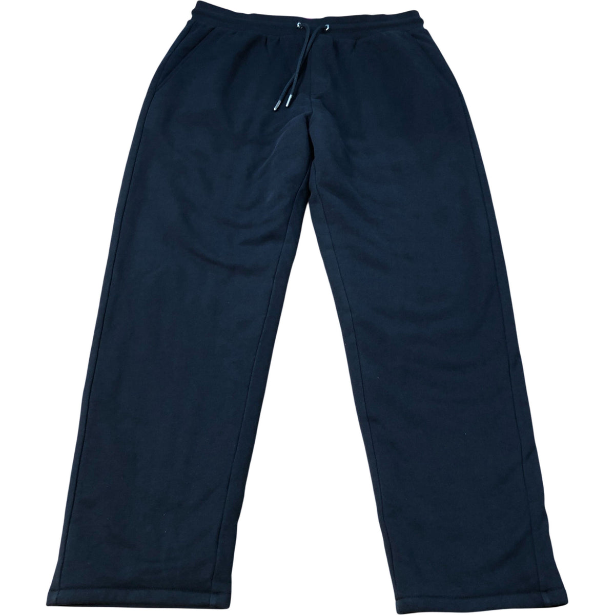 Fleece Lined Navy Blue Joggers Size M