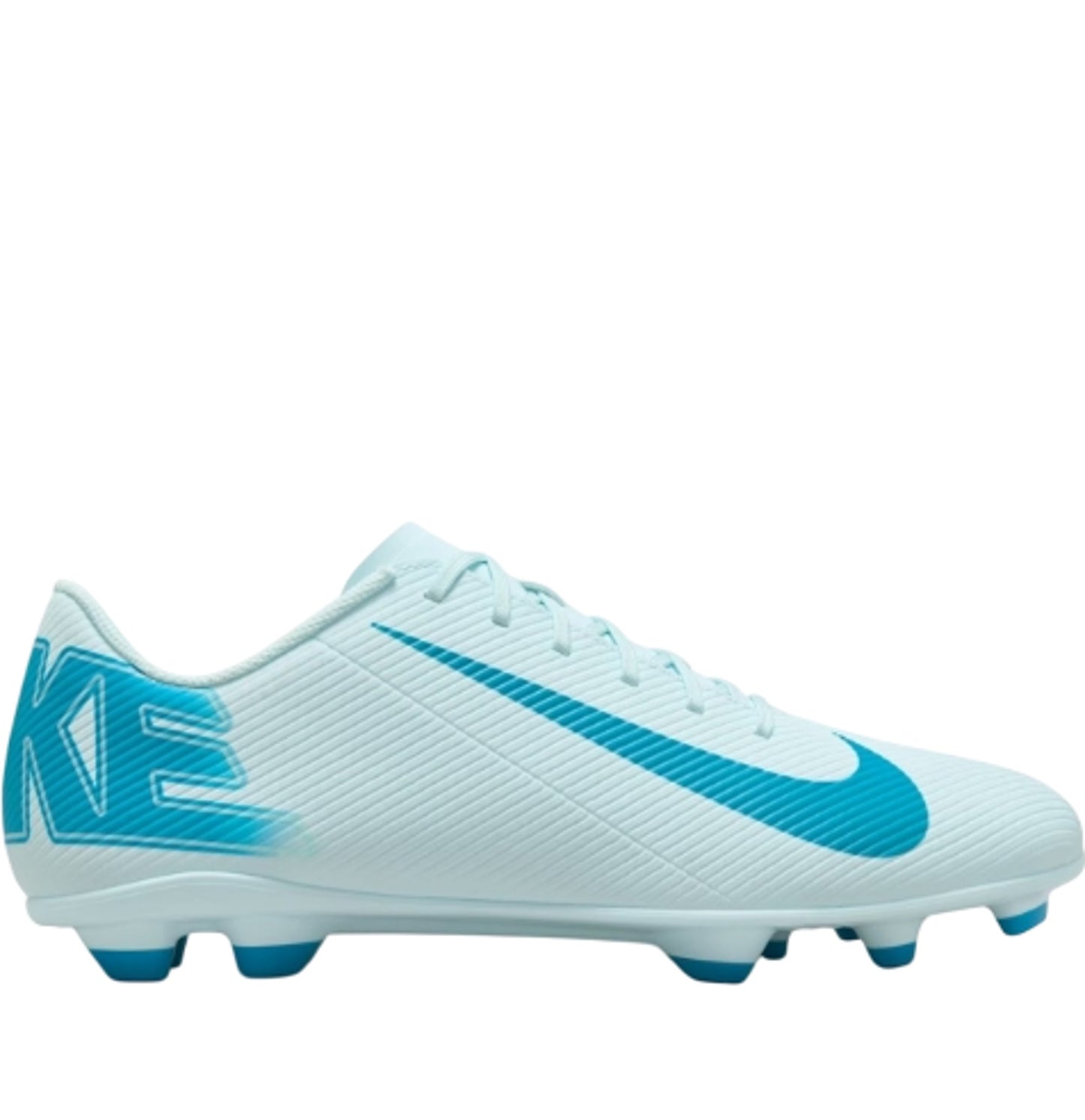 NIKE Mercurial Football Boots Size 3.5UK Men's White Blue AG1 Performance