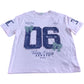 River Island 06 Athletic T Shirt Kids Size 7-8 Years Pink Varsity Energy