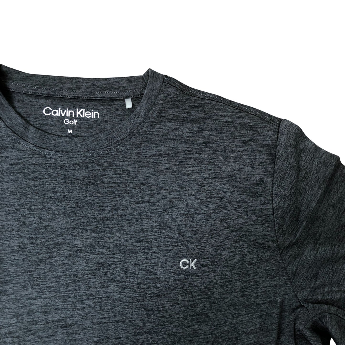 Calvin Klein Golf T Shirt M Men's Short Sleeve Athletic Fit Grey