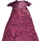 Baukjen Red Midi Dress Size UK14 Women's Short Sleeve Stylish
