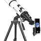 EACONN Refractor Telescope Portable 70mm with Accessories Tripod Carry Bag