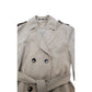 Branded Trench Coat UK12 Women's Beige Double Breasted Belted Waterproof Style