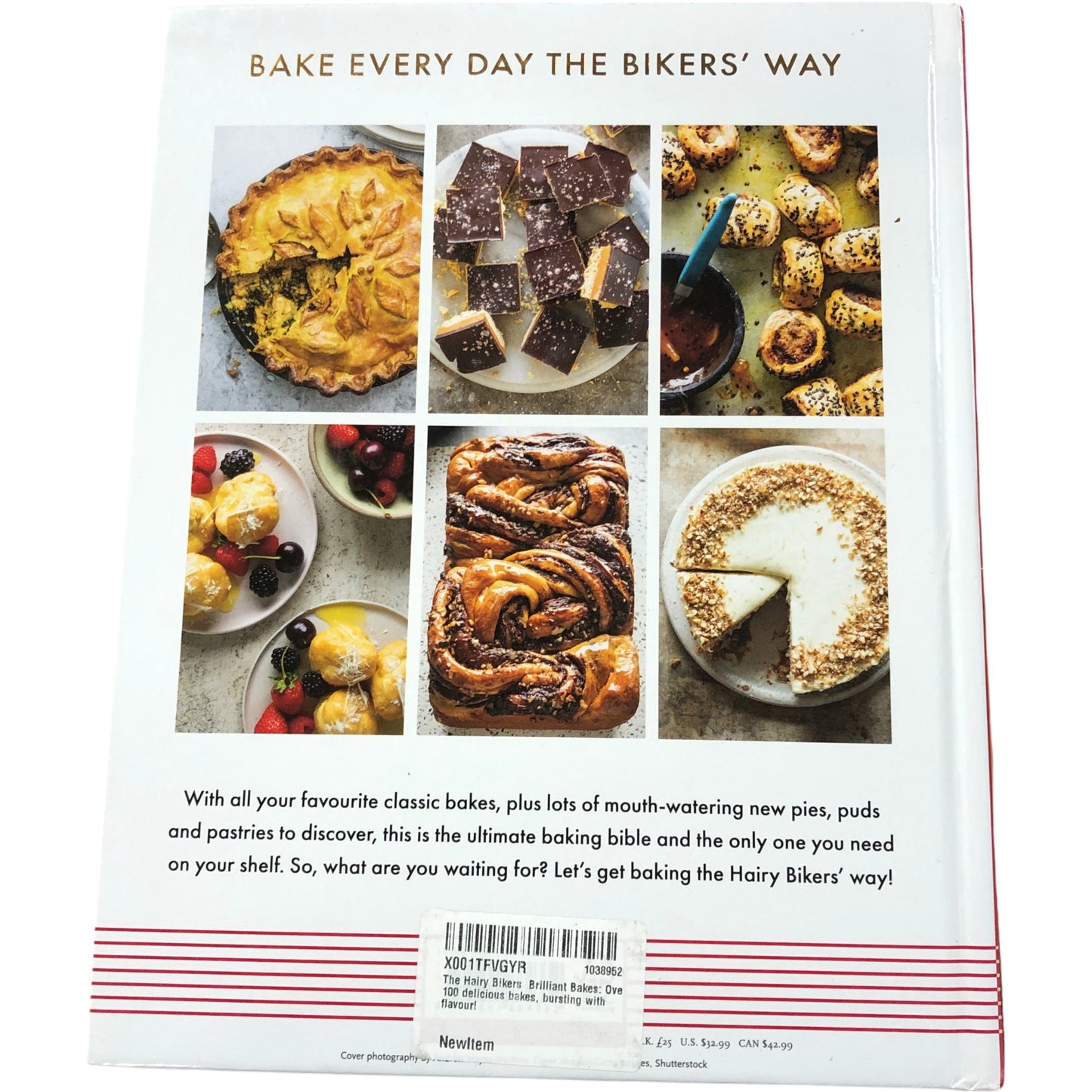 THE HAIRY BIKERS Brilliant Bakes New Cookbook Over 100 Sweet & Savoury Recipes