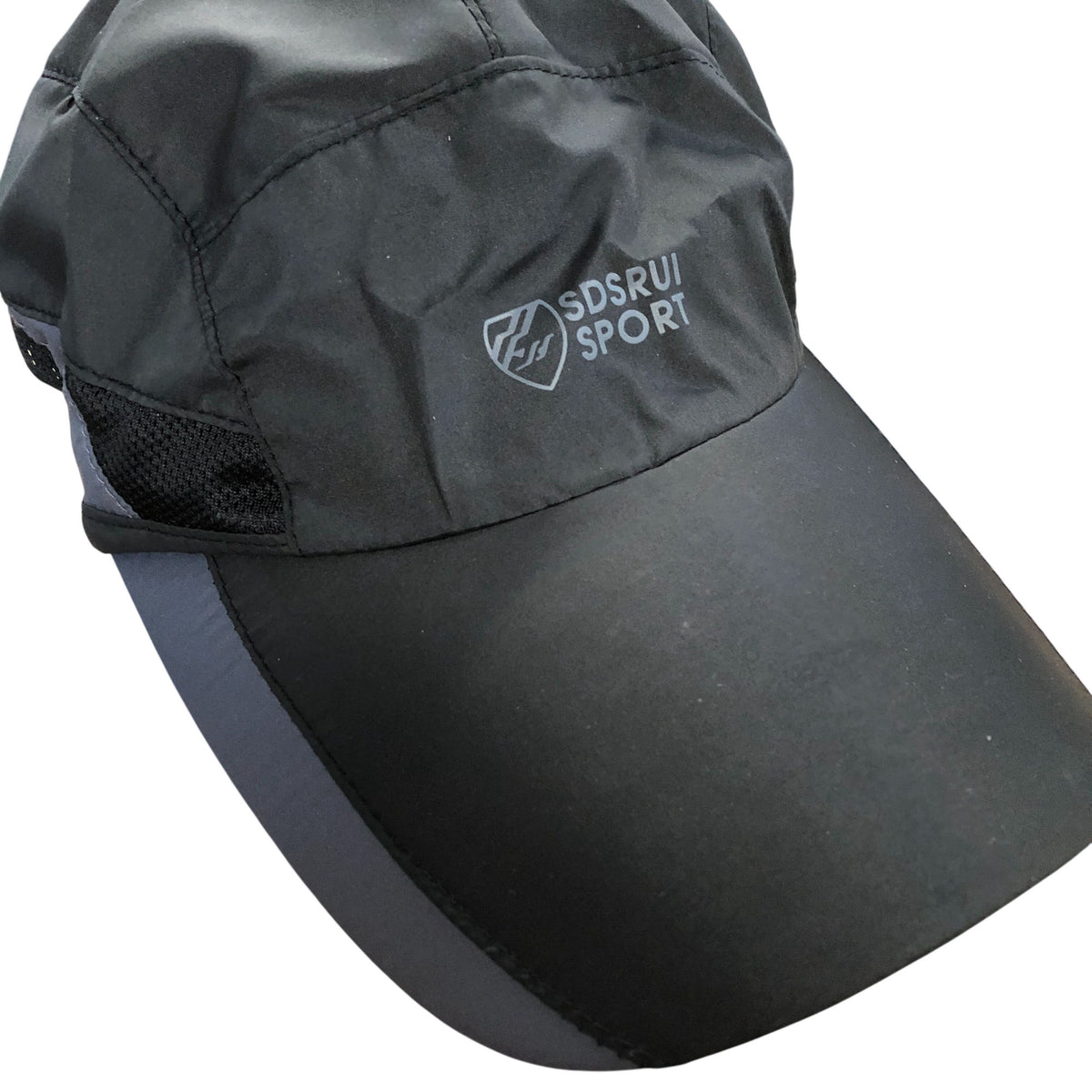 SDSRUI Sport Black White Baseball Caps Running Hats Adjustable Size- 2 Pack