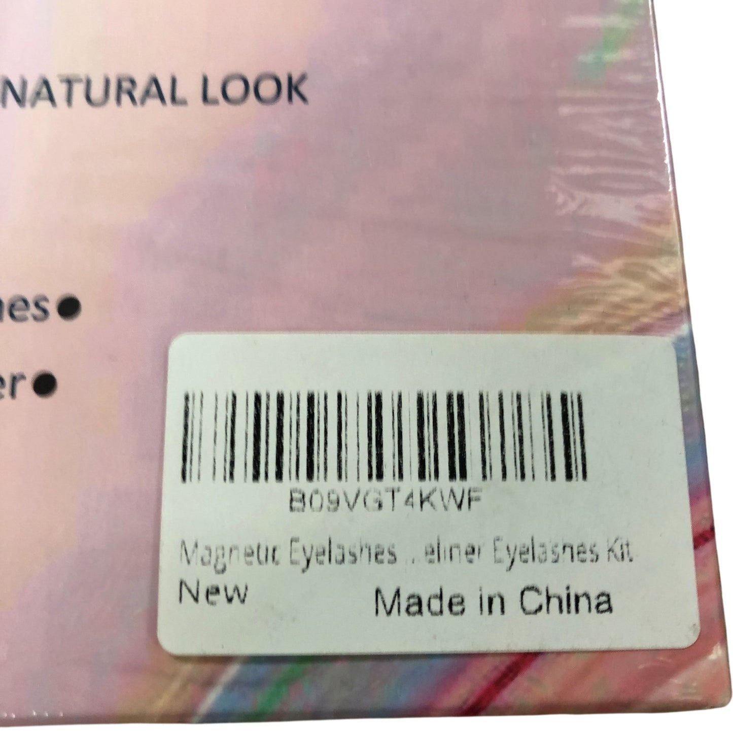 YBLelia Magnetic Eyeliner Eyelash Kit Reusable Waterproof Natural Look 5 Pairs