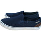 Bench Dalton Navy Slip On Shoes Canvas Sneakers Size 11