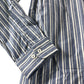 Crew Clothing Company Classic Fit XL Shirt Men's Long Sleeve Striped Blue White