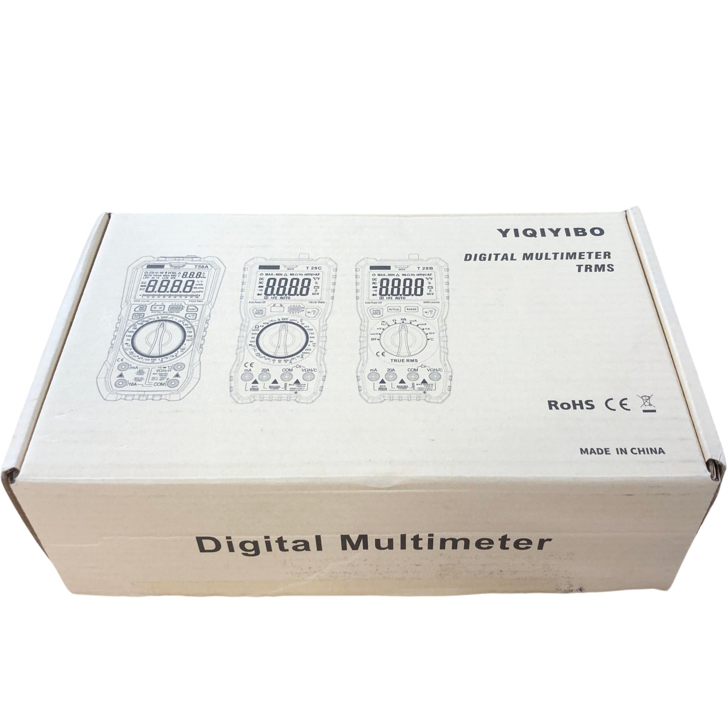 YIQIYIBO T28C Digital Multimeter TRMS Auto Range True RMS Measurement Tool